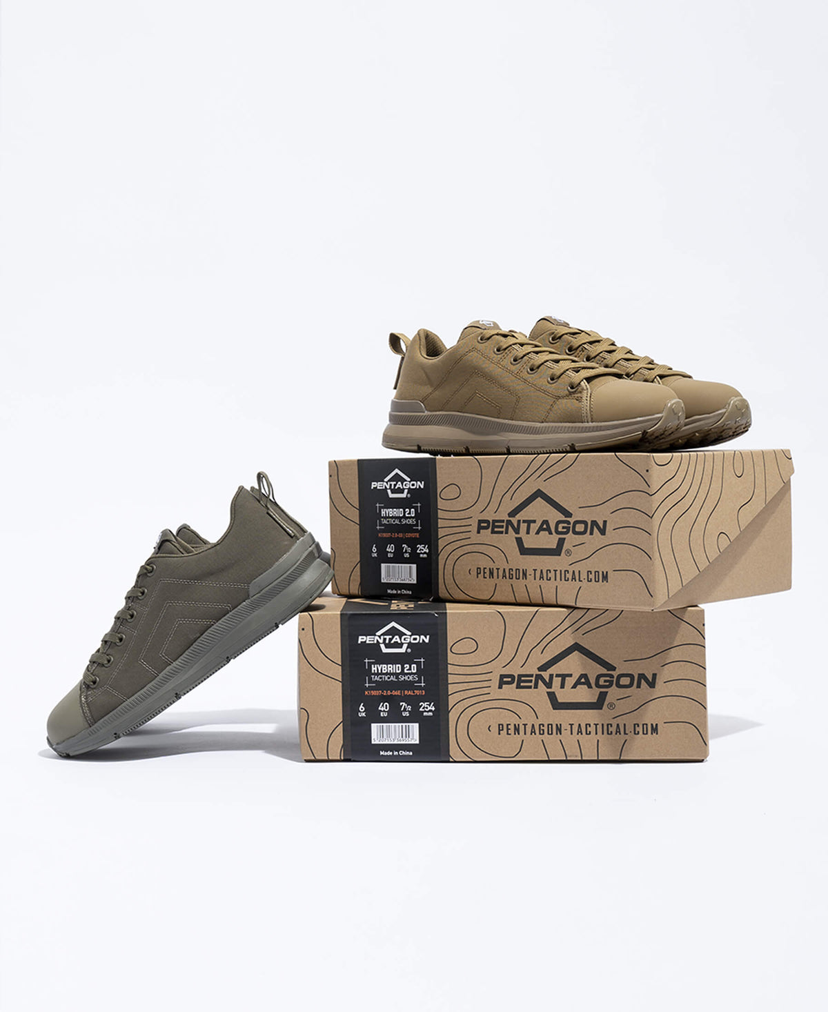 ZAPATILLAS HYBRID 2.0 PENTAGON RANGER GREEN