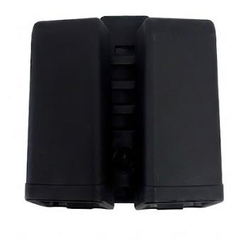 FUNDA CARGADOR DOBLE POLIMERO ROTATORIO ESP